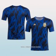 Camiseta Pre Partido del Argentina 2022 Azul