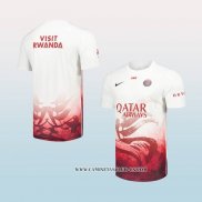 Camiseta Pre Partido del Paris Saint-Germain 25-26 Blanco Rojo