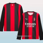 Camiseta Primera AC Milan 26-27 Manga Larga