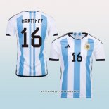 Camiseta Primera Argentina Jugador Martinez 2022