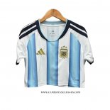 Camiseta Primera Argentina Mujer Corta 2026