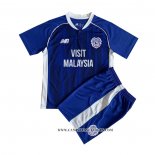 Camiseta Primera Cardiff City Nino 23-24