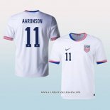Camiseta Primera Estados Unidos Jugador AAronson 2024