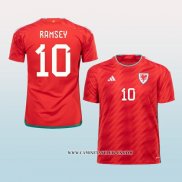 Camiseta Primera Gales Jugador Ramsey 2022