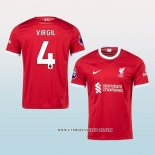 Camiseta Primera Liverpool Jugador Virgil 23-24