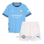 Camiseta Primera Manchester City Nino 24-25