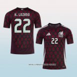 Camiseta Primera Mexico Jugador H.Lozano 2024