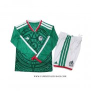 Camiseta Primera Mexico Nino 2026 Manga Larga