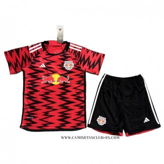 Camiseta Primera New York Red Bulls Nino 24-25