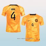 Camiseta Primera Paises Bajos Jugador Virgil 2022