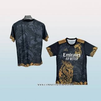 Camiseta Real Madrid Dragon 25-26 Negro