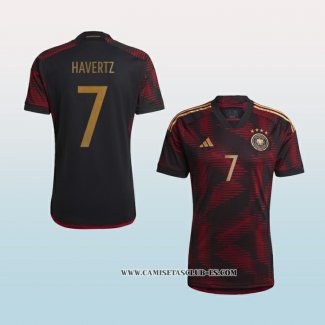 Camiseta Segunda Alemania Jugador Havertz 2022