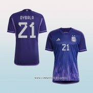 Camiseta Segunda Argentina Jugador Dybala 2022
