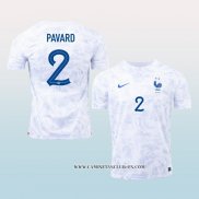 Camiseta Segunda Francia Jugador Pavard 2022