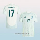 Camiseta Segunda Mexico Jugador Orbelin 2024