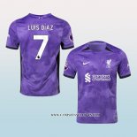 Camiseta Tercera Liverpool Jugador Luis Diaz 23-24