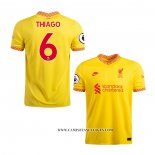 Camiseta Tercera Liverpool Jugador Thiago 21-22