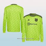 Camiseta Tercera Manchester United 22-23 Manga Larga