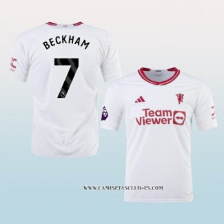 Camiseta Tercera Manchester United Jugador Beckham 23-24