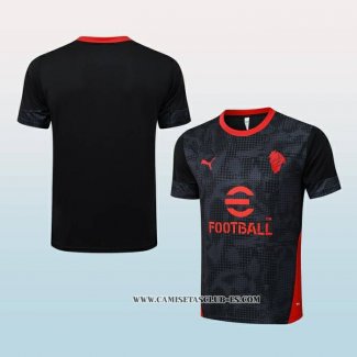Camiseta de Entrenamiento AC Milan 25-26 Negro