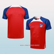 Camiseta de Entrenamiento Atletico Madrid 23-24 Rojo