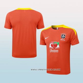 Camiseta de Entrenamiento Brasil 25-26 Naranja