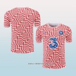 Camiseta de Entrenamiento Chelsea 22-23 Rojo y Blanco