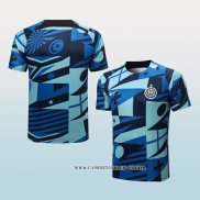 Camiseta de Entrenamiento Inter Milan 22-23 Azul