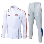 Chandal de Chaqueta del Bayern Munich Nino 25-26 Blanco