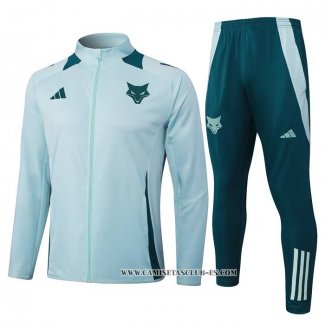 Chandal de Chaqueta del Cruzeiro 24-25 Verde