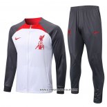 Chandal de Chaqueta del Liverpool 22-23 Blanco