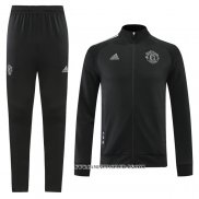 Chandal de Chaqueta del Manchester United 22-23 Negro