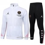 Chandal de Chaqueta del Paris Saint-Germain Jordan 24-25 Blanco