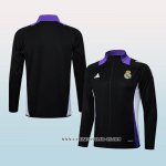 Chandal de Chaqueta del Real Madrid 24-25 Negro