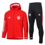 Chandal de Rompevientos del Bayern Munich 2021 Rojo