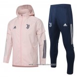 Chandal de Rompevientos del Juventus 2021 Rosa