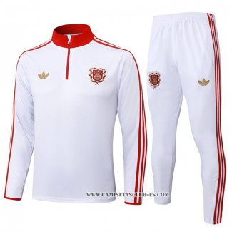 Chandal de Sudadera del Bayern Munich 25-26 Blanco