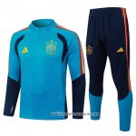 Chandal de Sudadera del Espana Nino 26-27 Azul