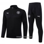 Chandal de Sudadera del Manchester City 25-26 Negro