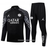 Chandal de Sudadera del Paris Saint-Germain Nino 25-26 Negro