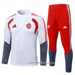 Chandal de Sudadera del SC Internacional Nino 26-27 Blanco