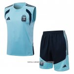 Chandal del Argentina 25-26 Sin Mangas Azul