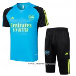 Chandal del Arsenal 24-25 Manga Corta Azul - Pantalon Corto