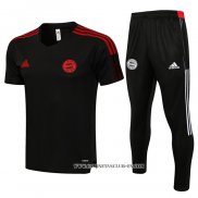 Chandal del Bayern Munich 21-22 Manga Corta Gris
