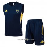 Chandal del Boca Juniors 25-26 Sin Mangas Azul