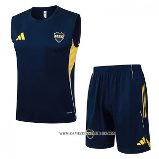 Chandal del Boca Juniors 25-26 Sin Mangas Azul