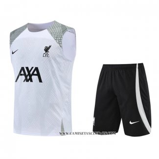 Chandal del Liverpool 22-23 Sin Mangas Blanco