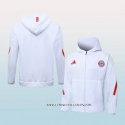 Chaqueta con Capucha del Bayern Munich 25-26 Blanco