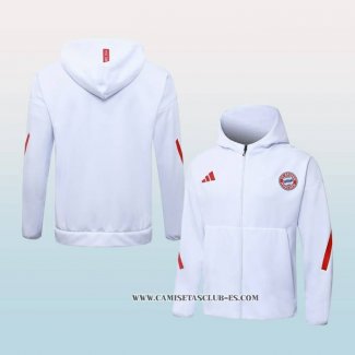 Chaqueta con Capucha del Bayern Munich 25-26 Blanco