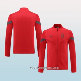 Chaqueta del AC Milan 22-23 Rojo